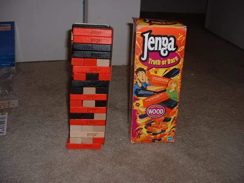 Jenga Truth-or-Dare